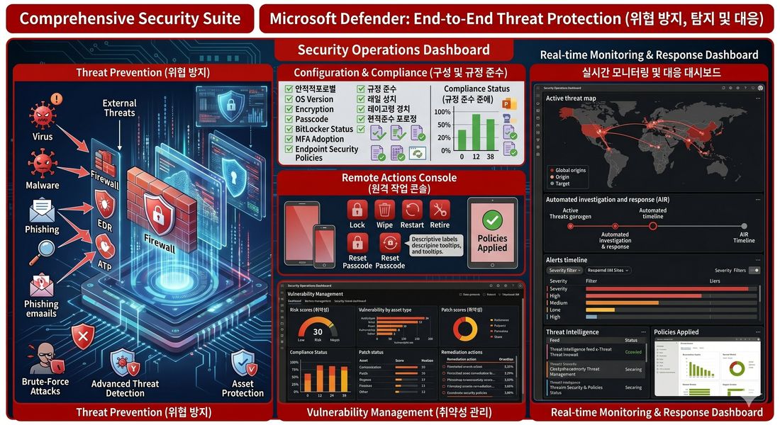 Microsoft Defender 위협 방어