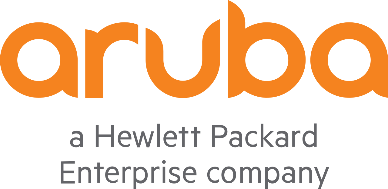 Aruba — a Hewlett Packard Enterprise company 로고
