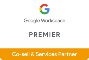 Google Workspace Premier — Co-sell and Services Partner 공식 배지