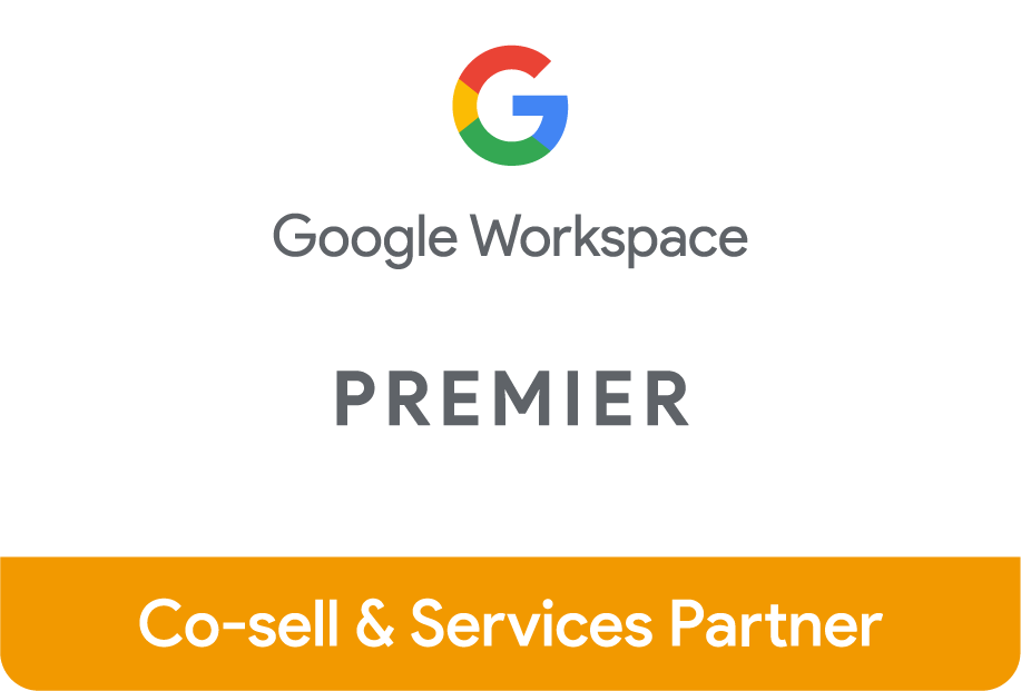 Google Workspace Premier Co-sell and Services Partner 공식 배지