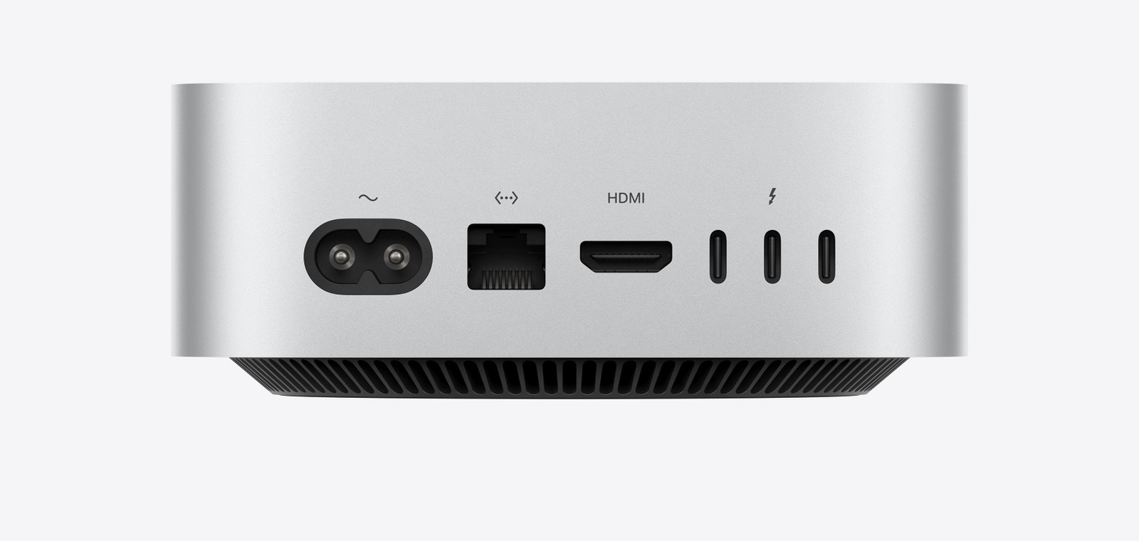 Mac mini 후면 포트