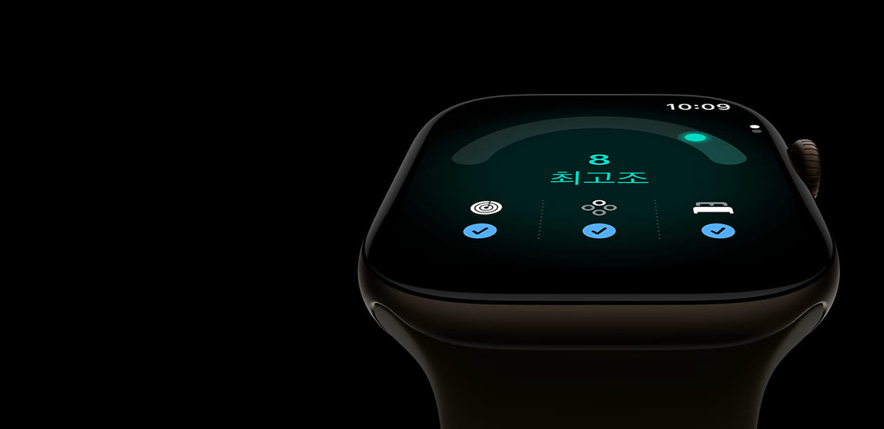 Apple Watch 준비도 점수 화면